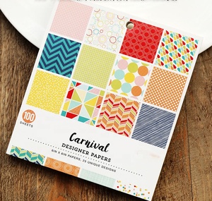 6 X 6IN <strong>Paper</strong> Pad for Scrapbook Photo Album/High Quality Printed <strong>Paper</strong>/<strong>pattern</strong> <strong>Paper</strong> - Product Image 1