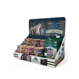 Custom Countertop Blunt Pdq Carton Display Sand Trays <b>Box</b> Counter Retail Cardboard Table Shop Display <b>Box</b> Case Point of Sale - Product Image 5