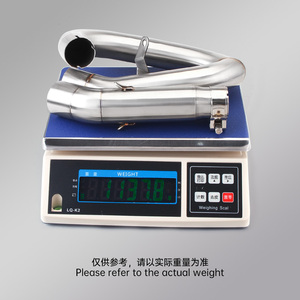 Tuyau d'échappement de moto sans lacet pour Hornet 600 <span class=keywords><strong>CBR600F</strong></span> <span class=keywords><strong>2007</strong></span> - 2013 Tube de connexion - Product Image 6