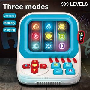 Máquina de Baile Portátil para Niños, Mini Juego de Arcade de Memoria Rápida, Máquina de Baile Portátil con Luz y Música - Product Image 4