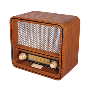 <span class=keywords><strong>Radio</strong></span> rétro TIMSEN avec haut-parleur intégré, lecteur BT/Aux/USB, bois MDF - Product Image 2