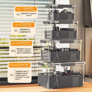 <span class=keywords><strong>Lener</strong></span> SLR Spiegellose Kamera Fernbedienung Aufbewahrungsbox Feuchtigkeitsbeständig Versiegelt Staubdicht Fotografieausrüstung Kunststoffmodell - Product Image 5