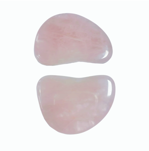 Rose Quartz Natural cold Cryo Cooling Eye <b>Massage</b> Stones for Puffy Eyes & Dark Circles - Product Image 6