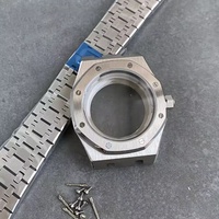 Caja de Reloj de Acero Inoxidable de 39mm Resistente al Agua con Cristal de Zafiro para Movimiento NH35/34/4r/6r en Oferta