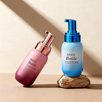 Bouteilles en plastique blanches de 150 ml et 200 ml avec pompe à mousse pour savon liquide, gel douche et nettoyant visage – Vente en gros