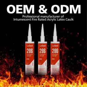 LaSeal Professional Supplier Intumescent <strong>Acoustic</strong> Acrylic Mastic Caulk Firestop <strong>Sealant</strong> Paintable Fire Rated Acrylic <strong>Sealant</strong> - Product Image 2