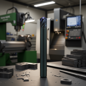 Fresa de carburo sólido de 120 grados para chaflanar, 4 filos, con recubrimiento Nano TiAlN para contornear - Product Image 3