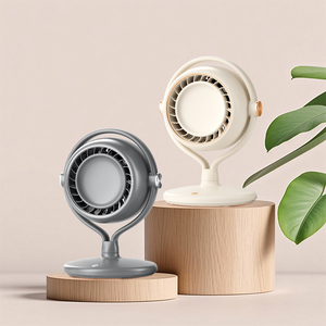 Cao Cấp Hộ Gia Đình Không Cánh Có Thể Sạc Lại Fan Hâm Mộ Tốc Lực Cao Cơ Khí Mát Bàn Fan Hâm Mộ 2400MAh Bảng Nhỏ Fan Hâm Mộ - Product Image 2