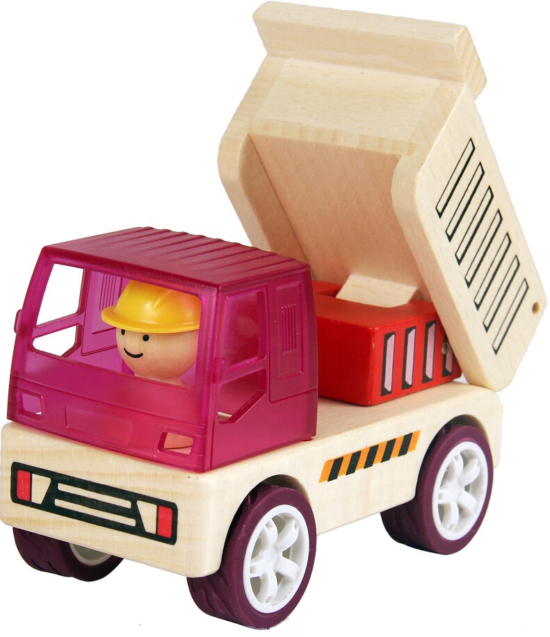 Лидер продаж, деревянный самосвал ручной работы, игрушечный автомобиль для детей