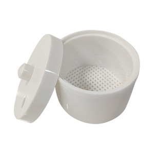 Caja de limpieza dental Xuan Yang con tapa y filtro, contenedor blanco para herramientas dentales - Product Image 5