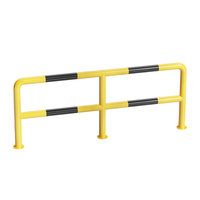 Barrière de sécurité anti-collision en forme de M, barre de protection contre les chocs, barrières de stationnement en acier robustes et amovibles, vente chaude