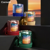 Désodorisant de voiture en gel personnalisé avec logo, en bouteille plastique rouge, bleue, jaune, verte, parfum longue durée, vente chaude, exportation