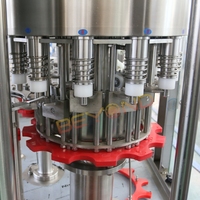 Machine de remplissage d'eau en bouteille à petite échelle, 1000-2000 bouteilles par heure, usage industriel