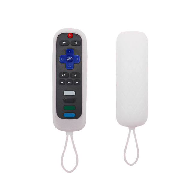 Luminous Silicone Remote Cover for Roku TV TC Universal Remote Case Anti Slip Shockproof Protective Sleeve
