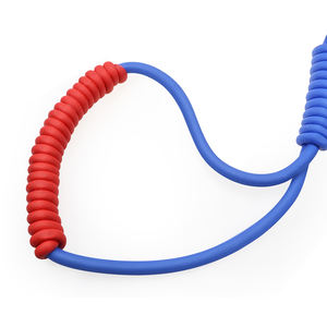 เชือกคอตตอนเคี้ยวของเล่นสำหรับสัตว์เล็กของเล่นสุนัขสีสันสดใสทำจากยางอุปกรณ์สำหรับสัตว์เลี้ยง - Product Image 4