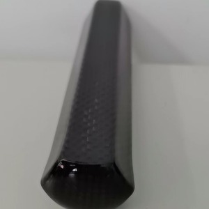 Béquilles axillaires spéciales en fibre de carbone noires légères pour la marche des personnes âgées - Product Image 3