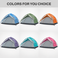 Tente de camping 4 personnes, automatique, haute qualité, portable, pliable, pop-up, Oxford, trois saisons