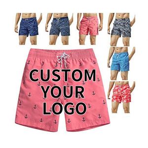 Trajes de Baño para Hombre con Estampado de Leopardo Sublimado, Shorts de Playa Anti-UV, Ropa de Baño Personalizada - Product Image 1