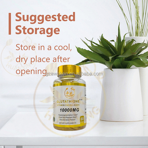 Oem יעיל בריא תוסף 10000 מ ג l-glutathione עור הלבנה קפסולות - Product Image 3