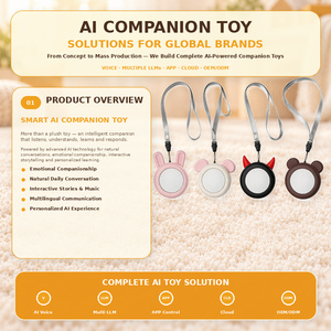 โมดูลตุ๊กตาหมีเพื่อนคู่ใจ AI อัจฉริยะ พร้อมระบบสั่งงานด้วยเสียง ไฟกลางคืนแบบสัมผัส ของเล่น AI แบบโต้ตอบได้ สำหรับตุ๊กตาผ้ากำมะหยี่ รับผลิตแบบ OEM - Product Image 5