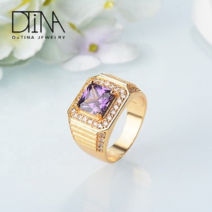 <span class=keywords><strong>Anillos</strong></span> de Moda DTINA <span class=keywords><strong>con</strong></span> <span class=keywords><strong>Piedras</strong></span> <span class=keywords><strong>Preciosas</strong></span> y Diamantes <span class=keywords><strong>para</strong></span> Hombre - Product Image 3