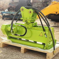 Mini broyeur forestier pour excavatrice, débroussailleuse, moteur haute puissance, largeur de travail 800 mm