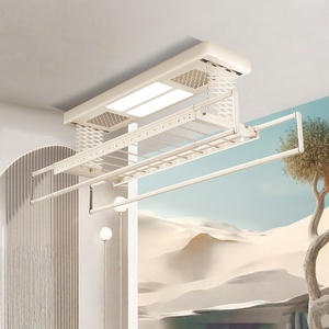 Dual <b>lamp</b> lighting intelligent voice remote control voice control automatic lifting drying sterilization electric drying rack - Product Image 1