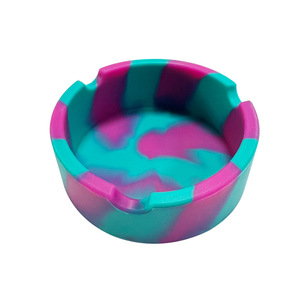 AGG AT-04 Premium Silicone Square Design Smokeless High-Temperature Heat Resistant Custom Cigar Silicone <b>Ashtray</b> - Product Image 6