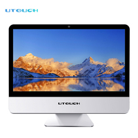 Venta caliente 21,5 ''Artículo popular I3 Ordenador capacitivo para juegos Todo en uno Pc Pantalla táctil de escritorio