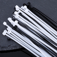 Serre-câble en nylon autobloquant WBO avec attaches de câble blanches à boucle à crochet fabriquées en Chine Échantillons gratuits disponibles