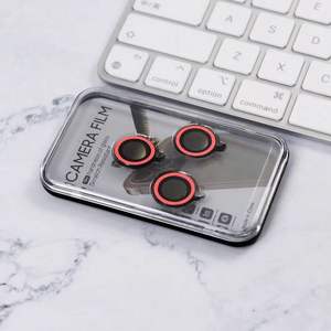 Protezione per Obiettivo Fotocamera per <span class=keywords><strong>iPhone</strong></span> Serie 14 <span class=keywords><strong>13</strong></span> 12 11, Pellicola Protettiva Luminosa per Fotocamera Smartphone - Product Image 2