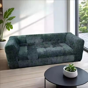 Sofá Seccional Minimalista Blanco de Compresión, Sofá Romántico de Lujo para el Suelo, Sofá de Compresión para Dormitorio, Relax, Canape, Accesorios para el Hogar - Product Image 2