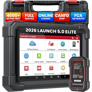 2026 X431 PRO TT Bidirectionnel Automobile avec Connecteur DBSCAR VII 38 Fonctions de Réinitialisation 2 Ans de Mises à Jour Gratuites X431 PRO TT 4000+ Tests Actifs - Product Image 1