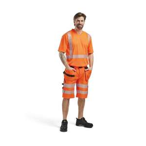 BLAKLADER - 3386101353004XL T-shirt haute visibilité protégé contre les UV Orange - EAN 7330509531235 HI-VIS WORKWEAR - Product Image 3