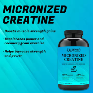 Cápsulas de <span class=keywords><strong>creatina</strong></span> de etiqueta privada <span class=keywords><strong>Creatina</strong></span> universal 60g Protina para hombres Cápsulas de tabletas de Monohidrato de <span class=keywords><strong>Creatina</strong></span> de platino - Product Image 3