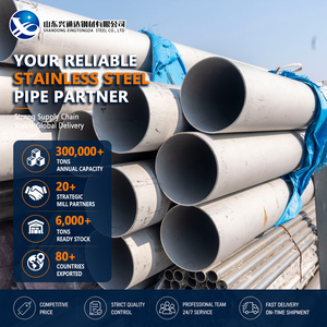 Forming No.1 Hot Rolled 114.3mm 8.0mm Marking ASTM A312 Stainless Steel Tube for Chemical Processing - Product Image 1