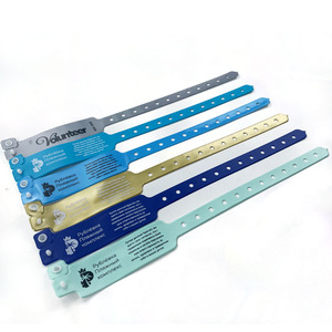 Customizable PVC Event <strong>Wristbands</strong>, Adjustable <strong>Vinyl</strong> Party Bracelets For Admission Tickets VIP Access Control - Product Image 2