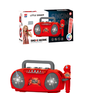 Super Rocking Star Girls Micrófono Juguetes Niños Máquina de cantar <span class=keywords><strong>Piano</strong></span> Teclado PC Material Micrófono para instrumento musical - Product Image 4