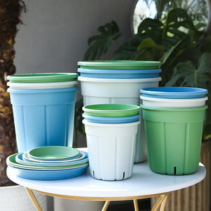 Pots de fleurs en résine Pots de montagne d'orchidée Pots de fleurs en plastique respirants contrôlés par les racines épaissis adaptés aux fleurs de <span class=keywords><strong>lune</strong></span> - Product Image 2