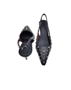 Women's Luxury <b>Dress</b> Pumps Premium Quality Custom Logo Printing Black for All Seasons Wear - Product Image 6