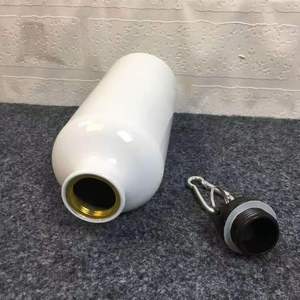 Botella Deportiva de Acero Inoxidable con Mosquetón, Taza de Agua Portátil para Exteriores, Personalizable, Botella para Ciclismo - Product Image 2