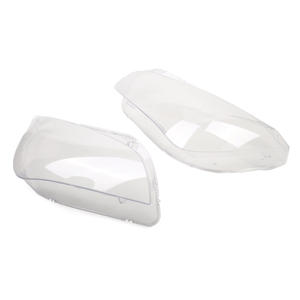 Cubiertas de faros delanteros para BMW X1 E84, material de PC, años 2010-2015, cubierta transparente para lámparas de uso automotriz - Product Image 5