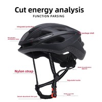 Casque de vélo unisexe pour l'été, VTT, vélo de route, vélo d'équilibre, respirant, absorbant les chocs, sécurité, sport, lumière USB