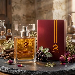 น้ำหอม Zesteq Burgundy สำหรับผู้หญิง 30 มล. โอ เดอ ปาร์ฟูม กลิ่นกุหลาบ น้ำผึ้ง วานิลลา กลิ่นดอกไม้ หอมติดทนนาน น้ำหอมหรูหรา - Product Image 1