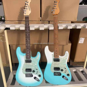 OEM High Quality ST Electric Guitar 39-Inch Solid Wood 6 Strings Single Double Entry-Level Beginners - Product Image 4