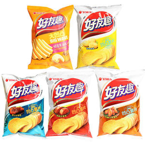 45g Chips de pommes de terre ondulées au beurre et au miel |   Snack croustillant à facettes et soufflé |   Ventes en gros de collations exotiques asiatiques - Product Image 1
