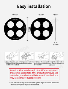 OnePlus 12 cao cấp chống tác động bảo vệ màn hình kim loại hợp kim bảo vệ mà không có kính cho điện thoại di động cao cấp Máy ảnh ống kính bảo vệ - Product Image 6
