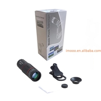 Objectif de téléphone 18x HD, télescope monoculaire pour caméra de téléphone, Zoom optique, nouveau prix d'usine