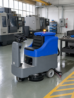 Autolaveuse autoportée WL-860 pour usine, entrepôt, centre commercial, garage – Largeur de nettoyage 860 mm, raclette 1100 mm, réservoir de solution 115 L