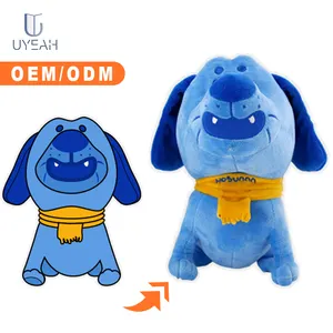 ของเล่นตุ๊กตาสัตว์ยัดนุ่นนุ่มน่ากอดสำหรับลูกสุนัขน้ำหนักเบา OEM ODM